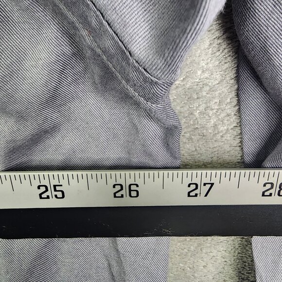 Mens Gray Michael Kors Dress Shirt Long Sleeve Button-Down Size 18 34/35 - Picture 9 of 11